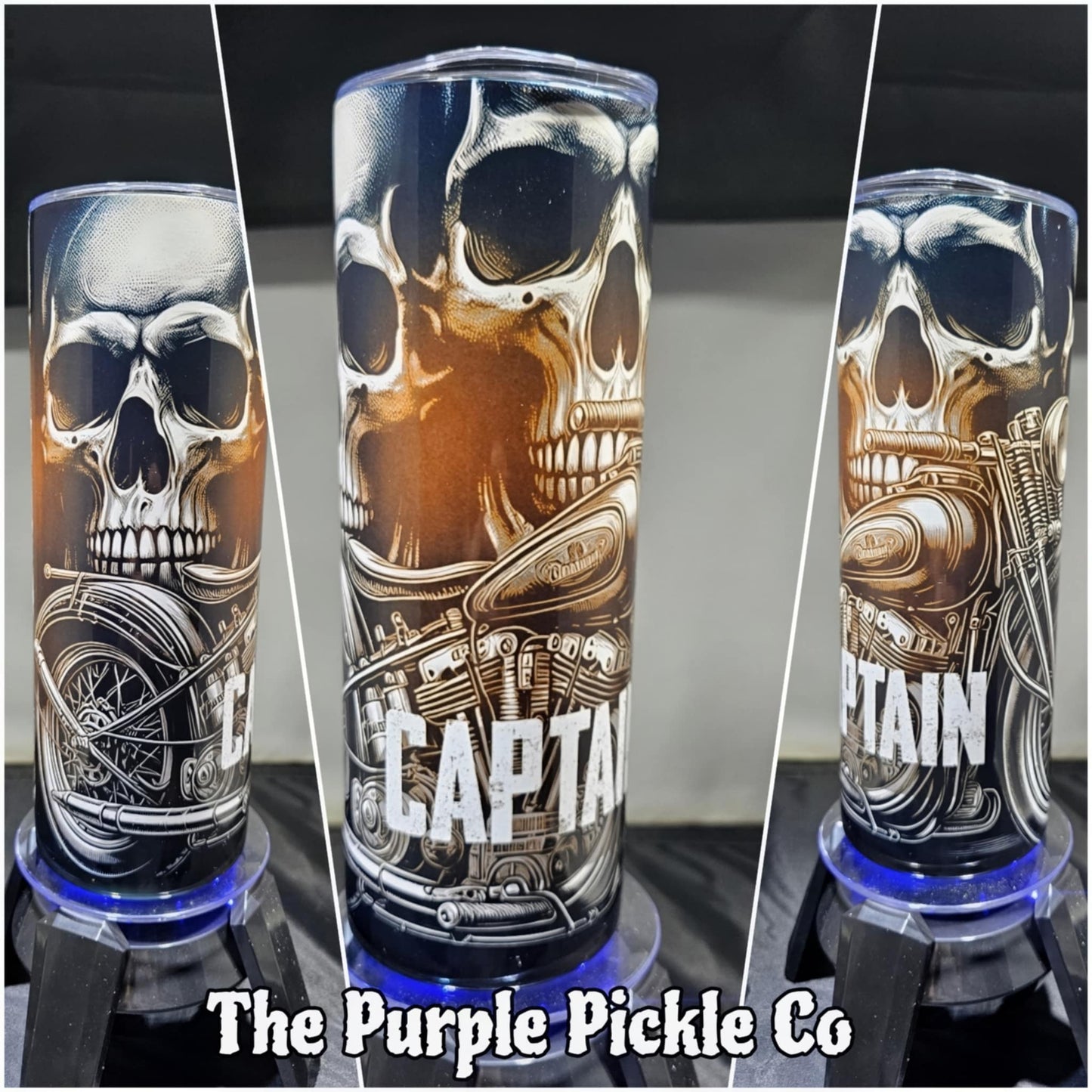 Motorcycle 20oz Sublimation Tumbler
